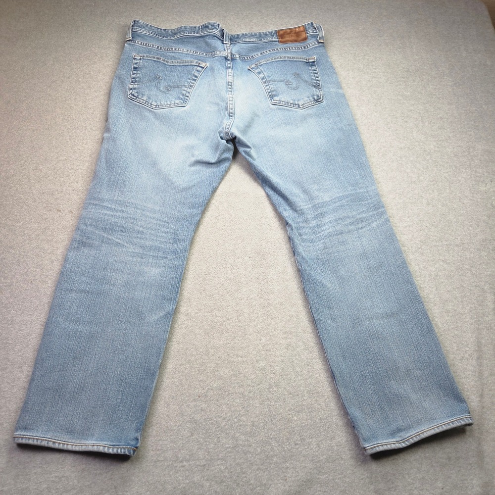 AG Adriano Goldschmied Mens 38x26 Jeans The Graduate Blue 360 Stretch Denim - Picture 9 of 11
